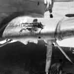 SBD Dauntless damaged by enemy fire