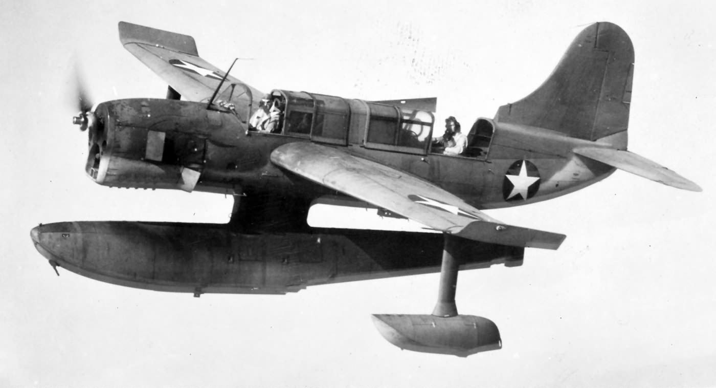 Curtiss SO3C-1 Seamew (Seagull) in flight