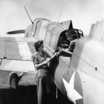 British SO3C-2C Seamew and WRNS aircraft checkers, 1943
