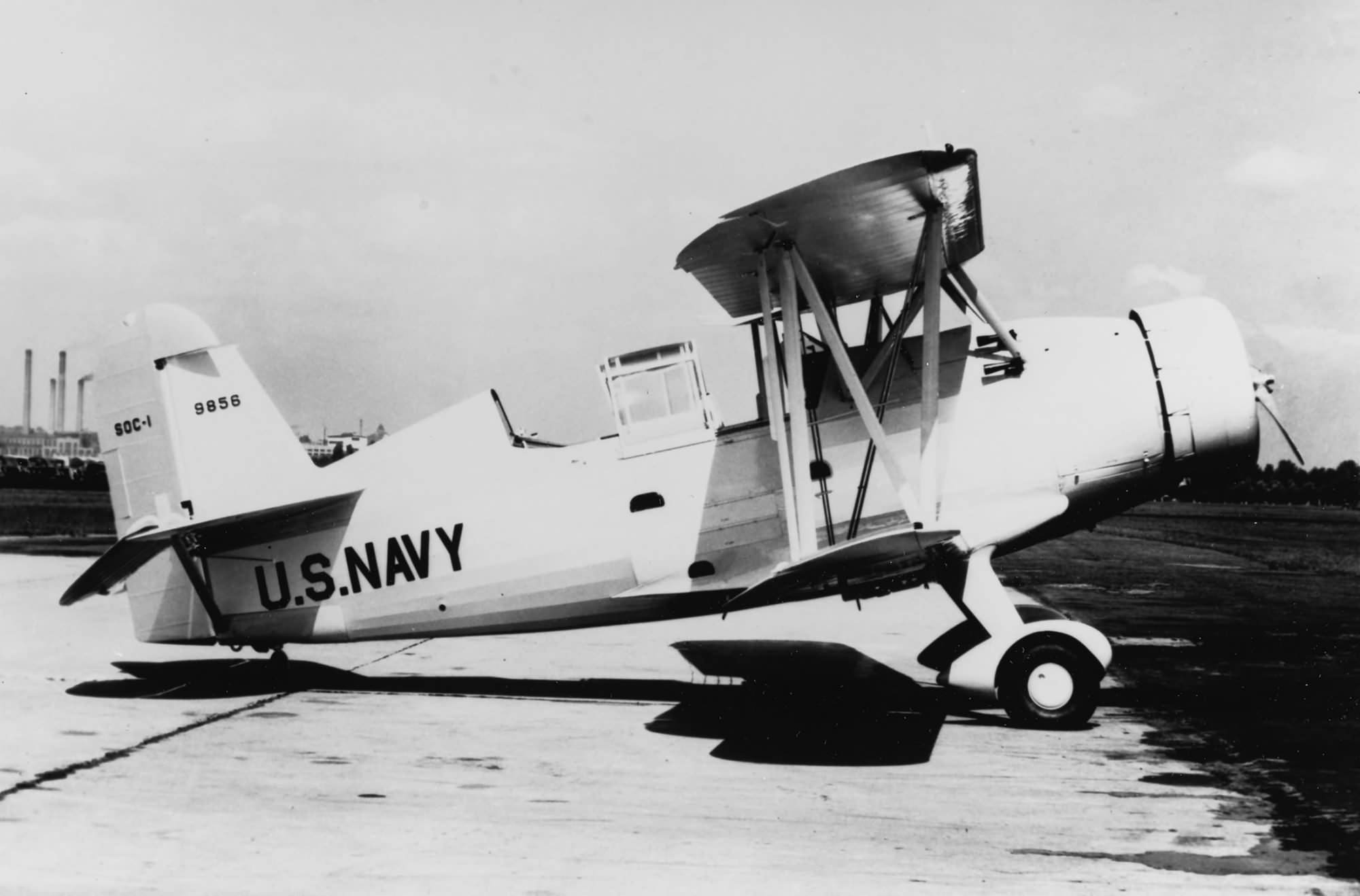 First SOC-1 Seagull 9856 at NAS Anacostia, September 1935