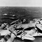 TBD-1 of VT-6 on the flight deck of USS Enterprise – Doolittle Raid April 11, 1942