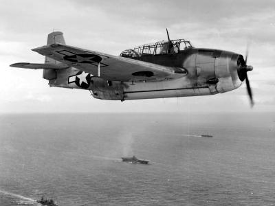 TBF Avenger of the VT-5