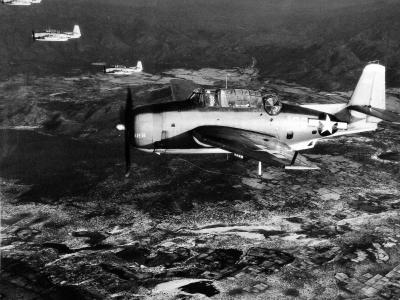 TBM-3 from USS Essex Saigon area 12 January 1945 2