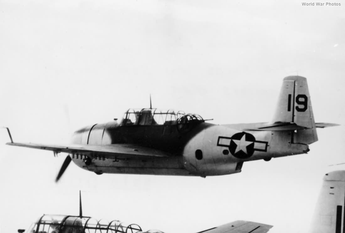 TBM-3 „Black 19” pilot Frank Boyce