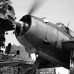 TBF-1 „12” aboard USS Saratoga 31 October 1943