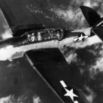 TBM-3 of USS Saginaw Bay 9 July 1945