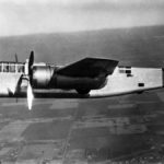 Stearman XA-21 40-191 in flight 2