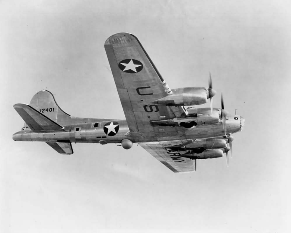 Boeing XB-38 B-17E Flying Fortress 41-2401 with Allison Engines | World ...