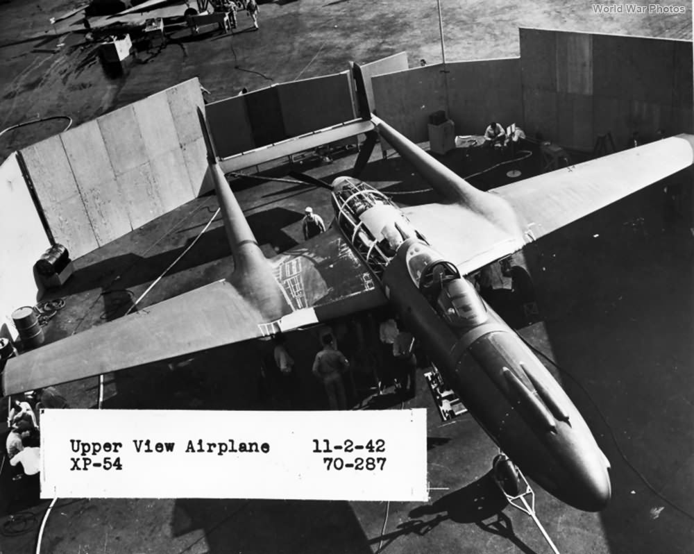XP-54 41-1210 2 November 1942