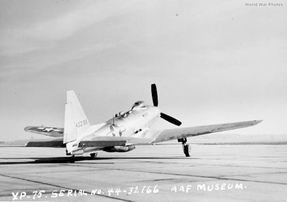 Fisher XP-75A Eagle 44-32166 2