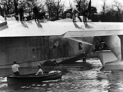 Martin XPB2M-1 Mars during water tests on Chesapeake Bay 1941