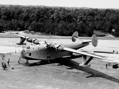 XPB2M-1 Mars on the ground in May 1942