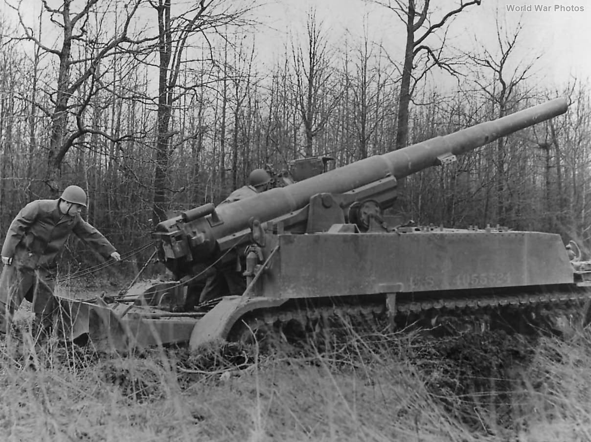 Troops prepare to fire M12