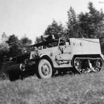 M2 21st Field Artillery on maneuvers 1941