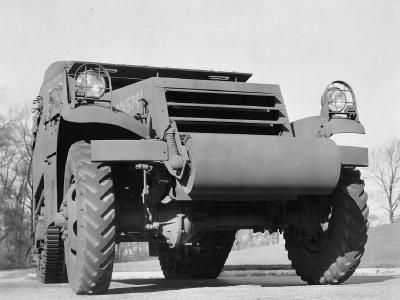M3 Half track front White factory