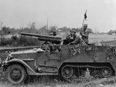 White Motor Company T12 75mm Gun Motor Carriage W409545 1942