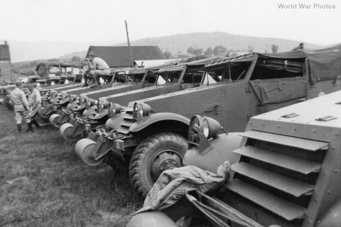 M3A1 Scout Cars