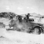 1st Cavalry Troops with M3 and 37 mm AT at Ft Bliss ’41