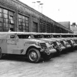 M3 Scout Cars in White Motor Co Cleveland 1942