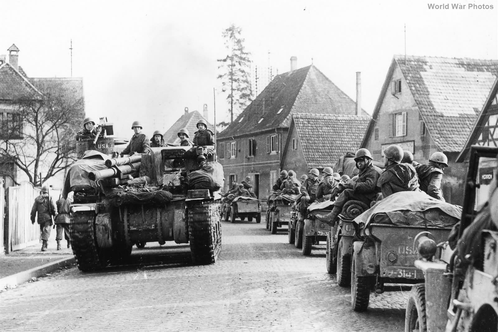 M7 from 79th ID Wissonbourg, France 15 December 1944
