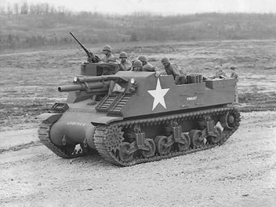 M7 Priest Self Propelled Howitzer Finalist at Fort Knox 1942