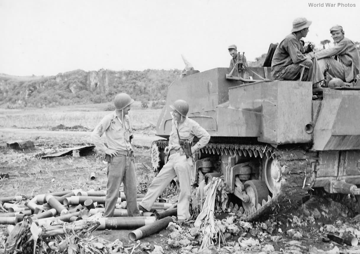 M7 on Tinian 1944