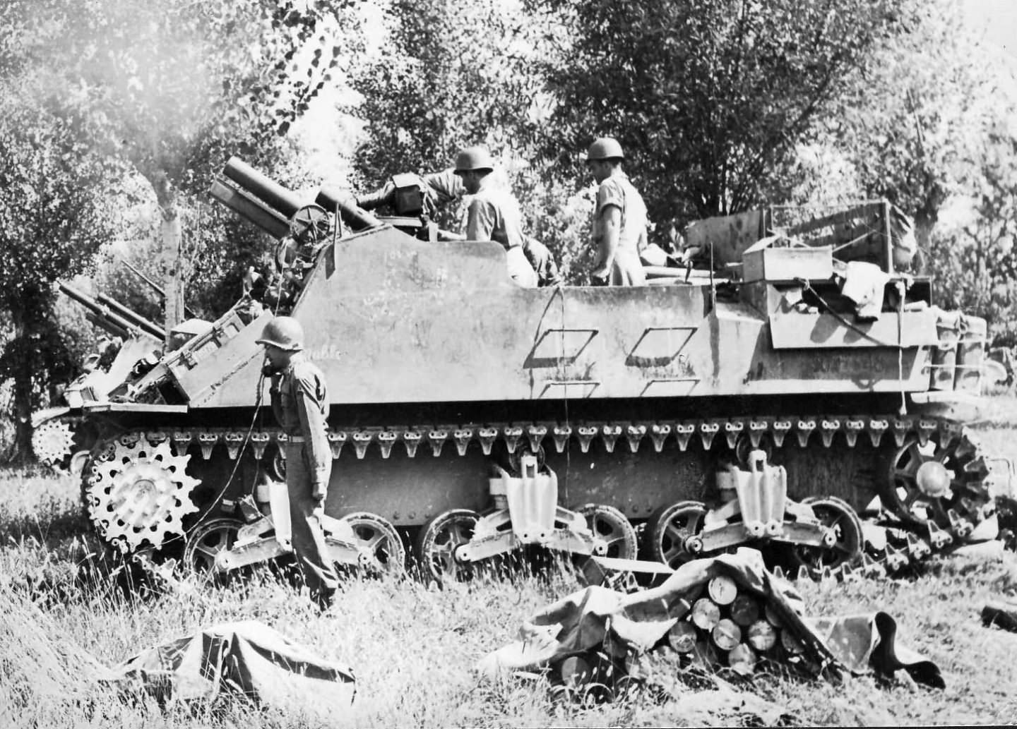 M7 Priest at Goth Line Italy