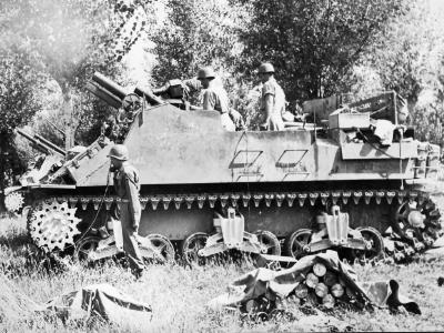 M7 Priest at Goth Line Italy