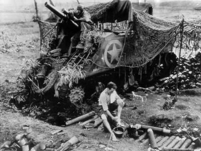 U.S. 68th Armored Field Artillery Battalion M7 Priest named „Anna”, Anzio 1944