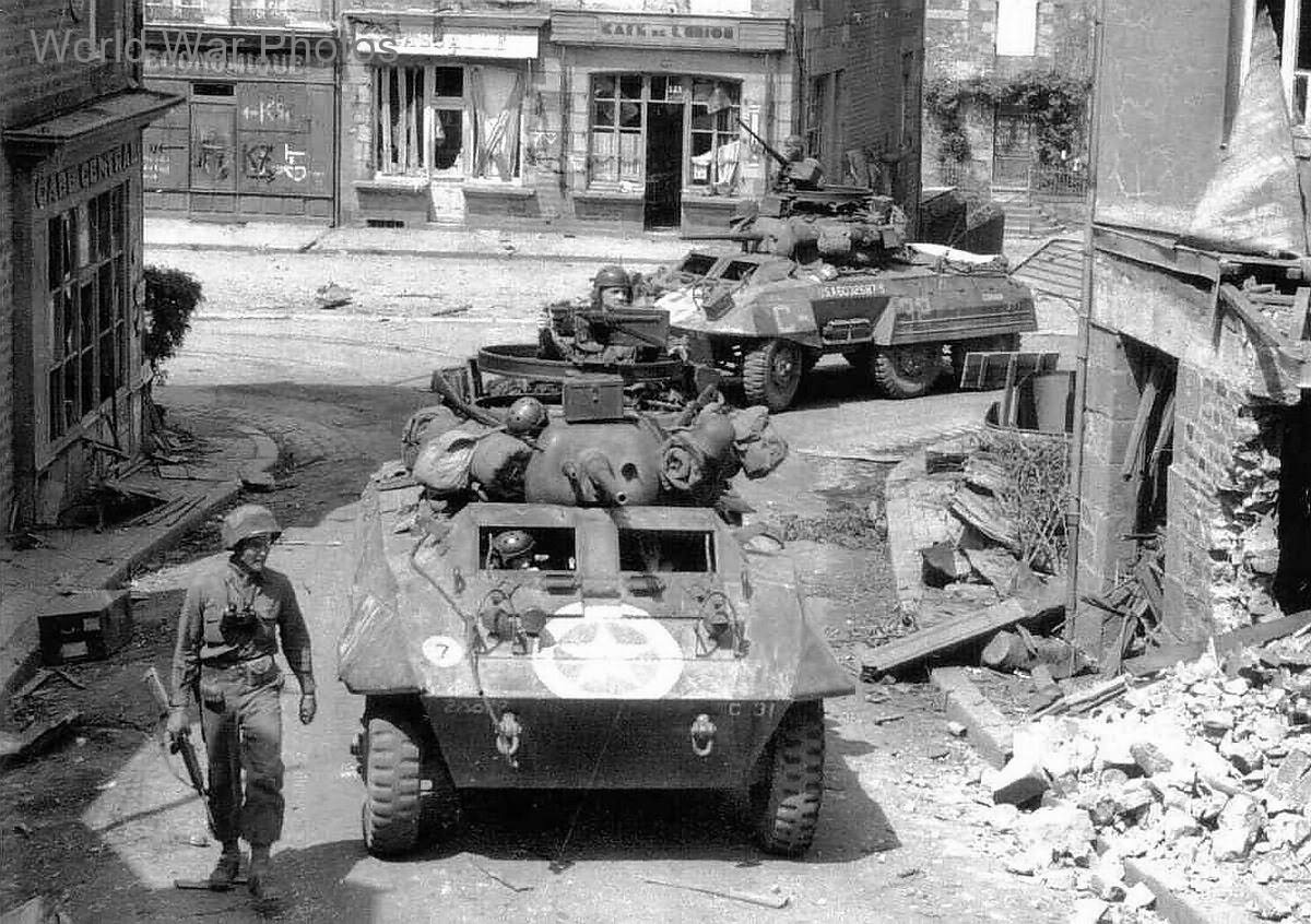 M8 Greyhound at St. Sever Calvados