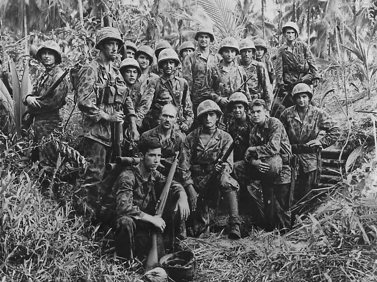3rd Marine Raider Battalion Demolition Men on Bougainville