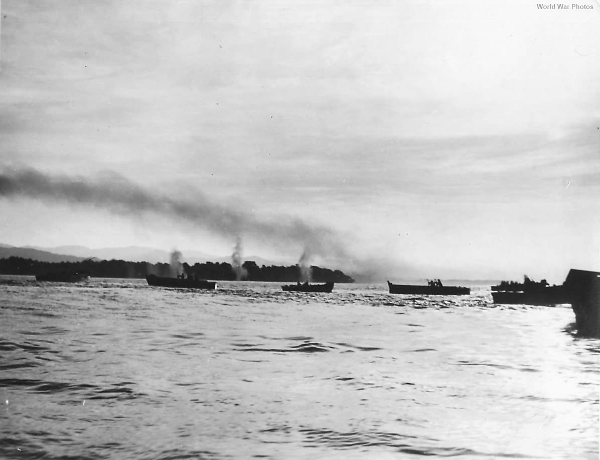 Attack on Landing Craft during November 1, 1943 Invasion of Bougainville