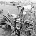 Engineers crush rock for airfield on Cape Gloucester
