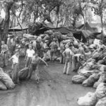 Hundreds of mail sacks arrive for Marines