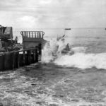 LCM at Fink Pier, Blue Beach, Cape Gloucester