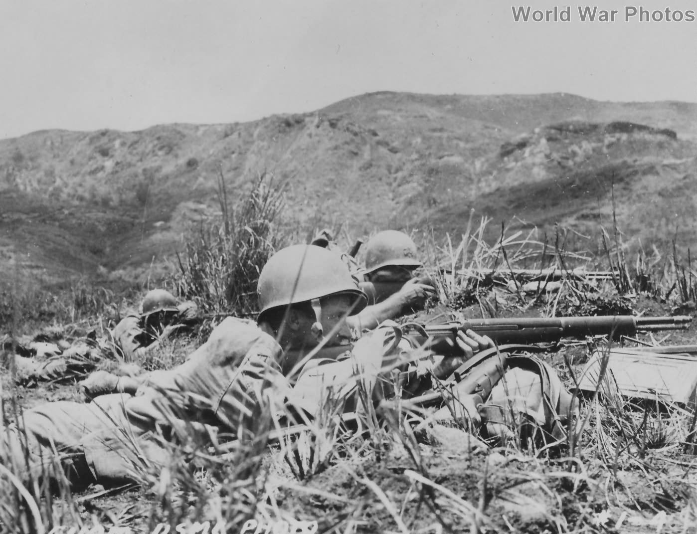 Marines on Guam July 1944