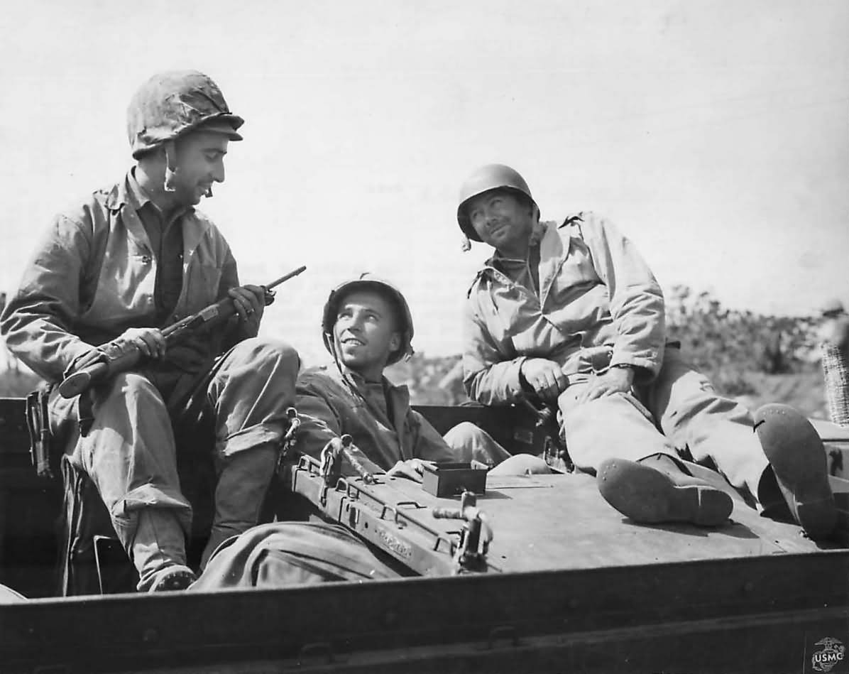 5th Marine Division Hero Sgt. John Haddox on Iwo Jima