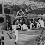 Gis Take Shower Bath Iwo Jima March, 1945