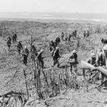 27th Marines advance up Ridge 362 on Iwo Jima 28 February 1945