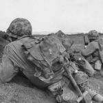 3/21 Marines fight for Airfield 2 on Iwo Jima 24 February