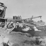 4th and 5th Division Marines Digging In on Iwo Jima