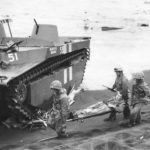 5th Marine LVT „Beautiful Queenie” on Yellow Beach