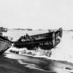 LCVP and LVT at Iwo Jima Beach