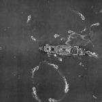 Landing craft prepare to head for shore