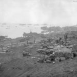 Materials on Green Beach D-Day +5 Iwo Jima