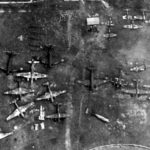 Target Recon Photo of Japanese Aircraft on Iwo Jima 15 June 1944