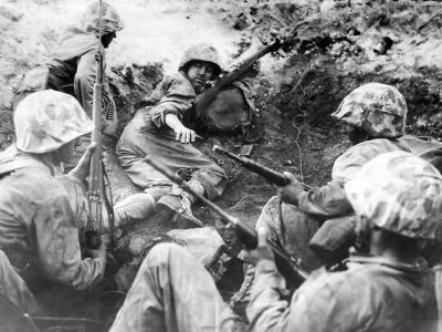 1st Battalion 24th Marines in action on Namur