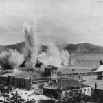 Japanese planes bomb US ship at Port Moresby
