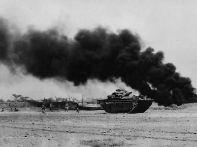 Marine 3rd Amphibious Corps in Action on Okinawa