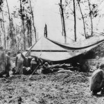 1st Aid Station Set Up for 24th Army Corps on Okinawa